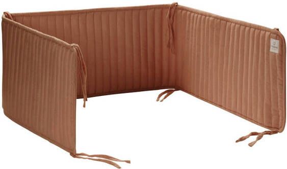 Noppies Quilted muslin bed-boxbumper Indian Tan