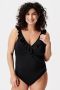 Noppies zwangerschapsbadpak Sima zwart Dames Polyamide Effen XS S - Thumbnail 1