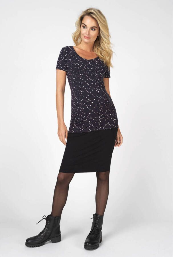 Noppies zwangerschapsrok Paris zwart Dames Viscose Effen 44 (2XL)