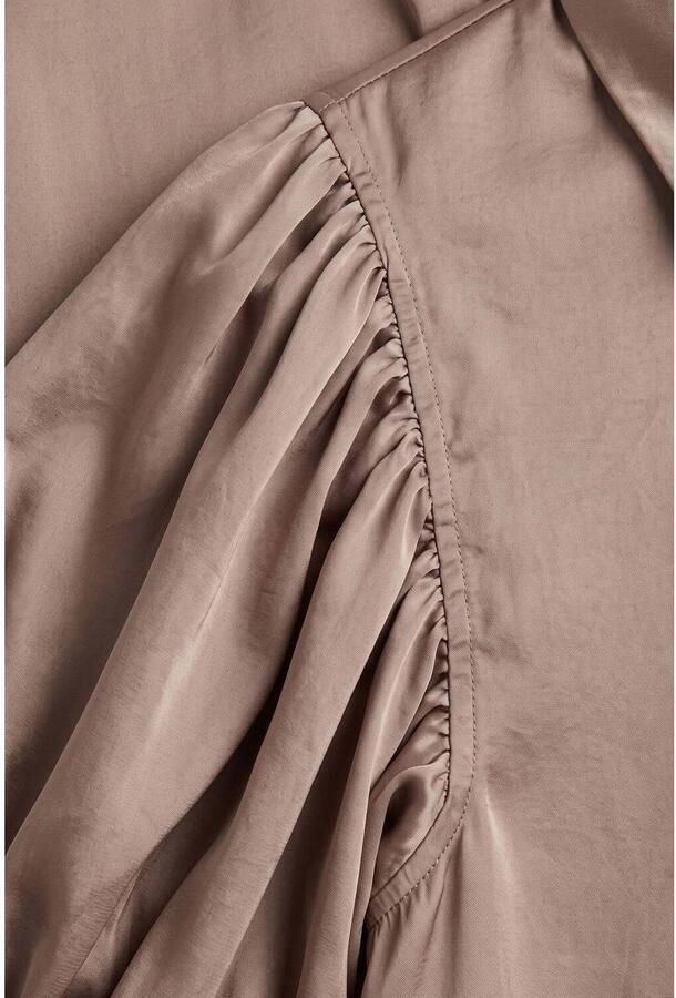 NOTRE-V Dames Blouses Nv-inka Taupe - Foto 5