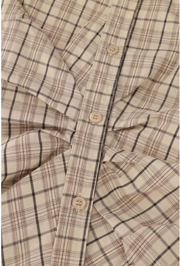 NOTRE-V Dames Blouses Nv-isa Big Check Beige - Foto 5
