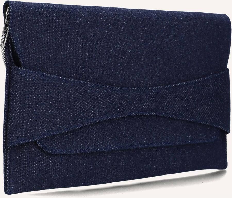 Notre-v Blauwe Elegante Clutch voor Chique Gelegenheden Blue Dames - Foto 2