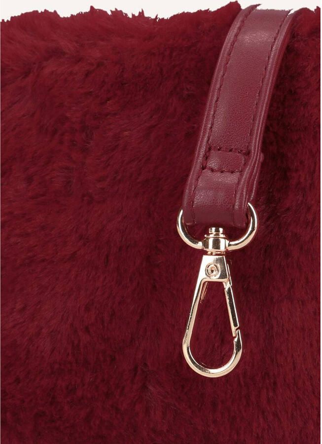 Notre-v Rode Faux Fur Handtas Gawb1-258 Red Dames - Foto 2