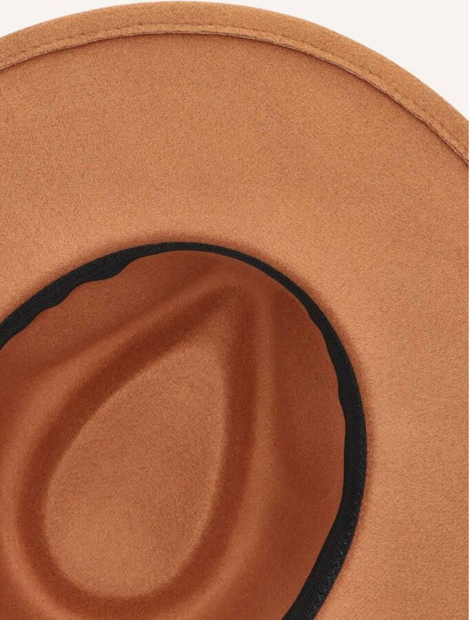 Notre-v Elegante Katia Hoed in Cognac Brown Dames - Foto 2