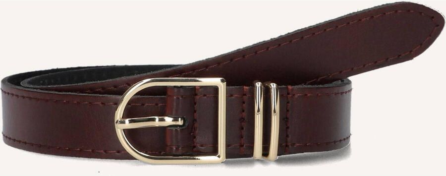 Notre-v Rode leren riem voor dames Red Dames