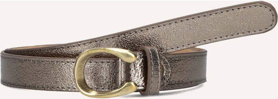 NOTRE-V Dames Riemen Cece Sauvage Metallic Bronskleurig