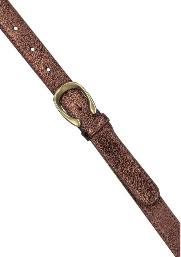 NOTRE-V Dames Riemen Cece Sauvage Metallic Bronskleurig - Foto 2
