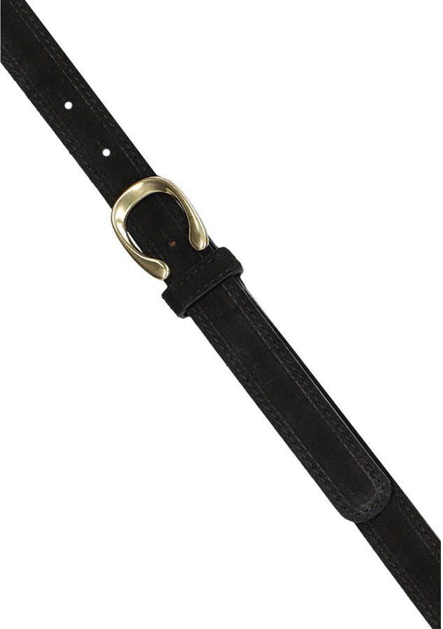 Notre-v Zwarte Leren Riem Cece Stijl Black Dames - Foto 2