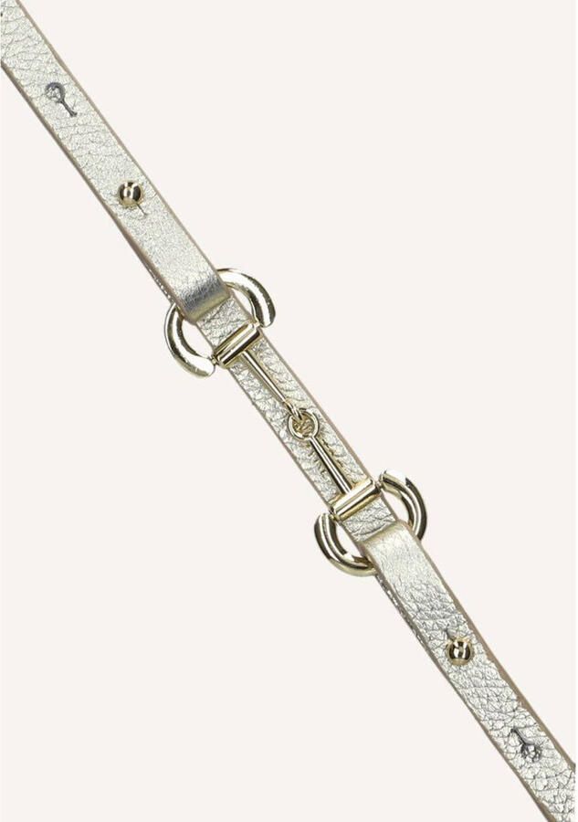 Notre-v Gouden Leren Riem Jadore Yellow Dames