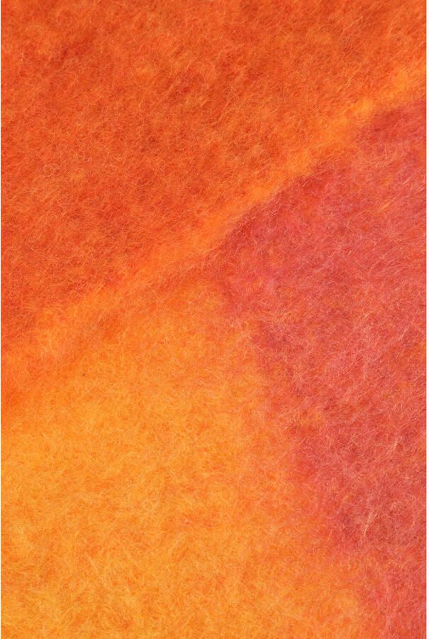 Notre-v Oranje Acryl Sjaal Evita Orange Dames