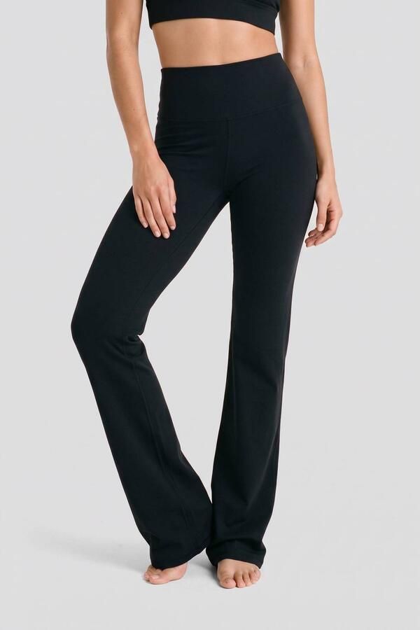 NUA flared sportlegging zwart
