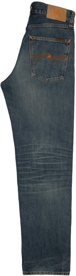 Nudie Jeans Rad Rufus regular fit jeans donkerblauw - Foto 2