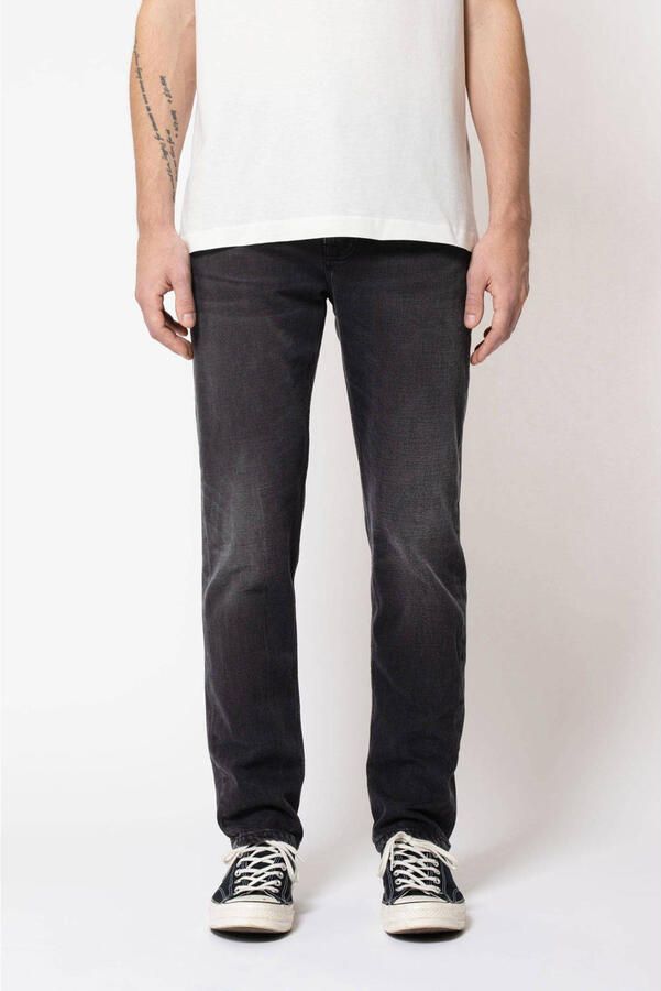 Nudie Jeans regular fit jeans Steady Eddie II black change