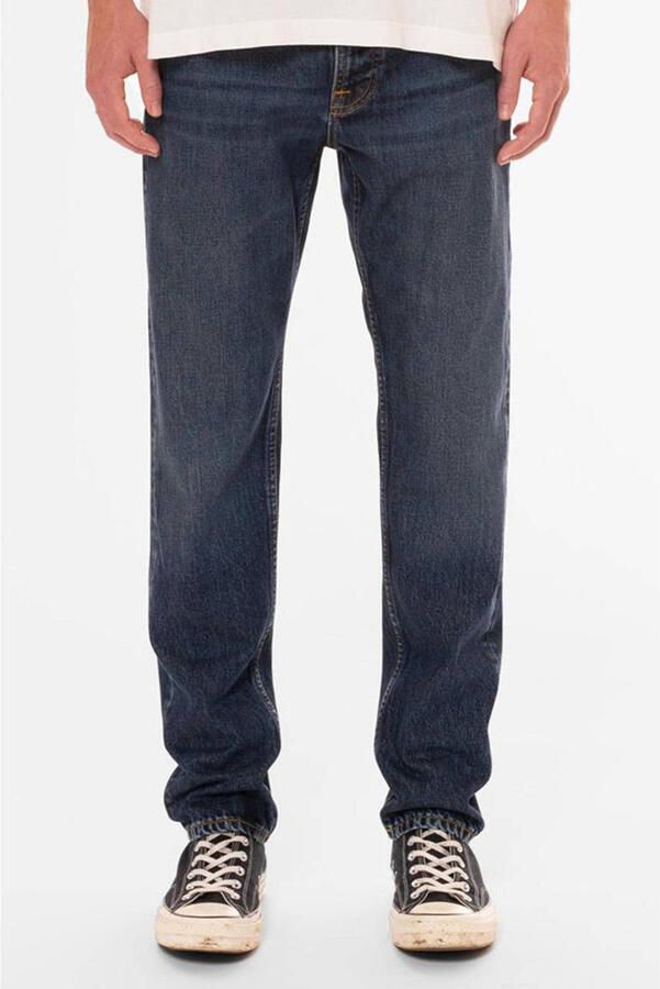 Nudie Jeans regular fit jeans Steady Eddy II blue soil - Foto 2