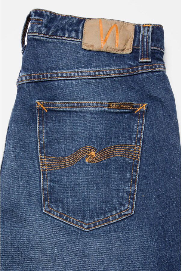 Nudie Jeans Comfort Stretch Slim Fit Jeans Blue Heren - Foto 2