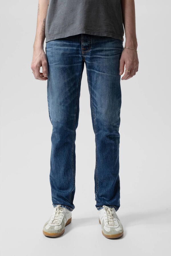 Nudie Jeans Solid Ollie slim fit jeans life tracks - Foto 1
