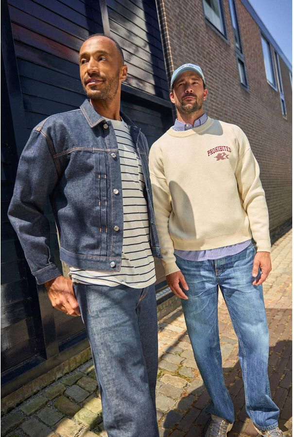Nudie Jeans Tuff Tony loose fit jeans mediumblauw - Foto 3