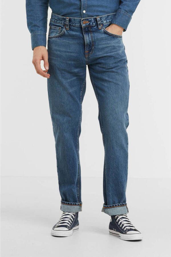 Nudie Jeans regular straight fit jeans Gritty Jackson far out