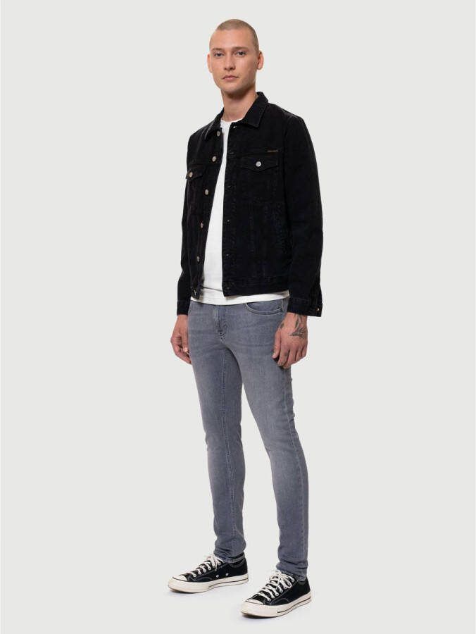 Nudie Jeans skinny jeans Tight Terry met biologisch katoen city dust