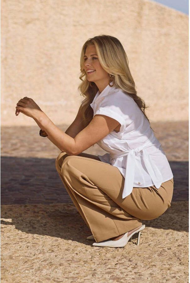 NUKUS Dames Blouses Aneta Top Wit - Foto 6