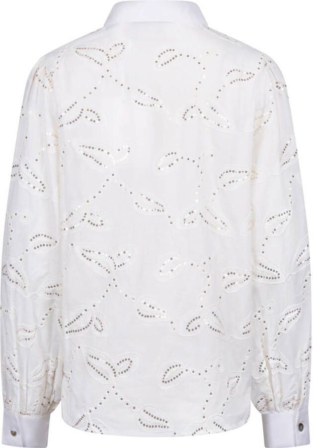 NUKUS Dames Blouses Milanova Blouse Wit - Foto 6