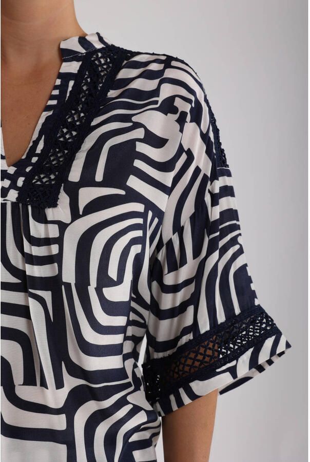 NUKUS Dames Tops & T-shirts Nina Top Donkerblauw - Foto 6