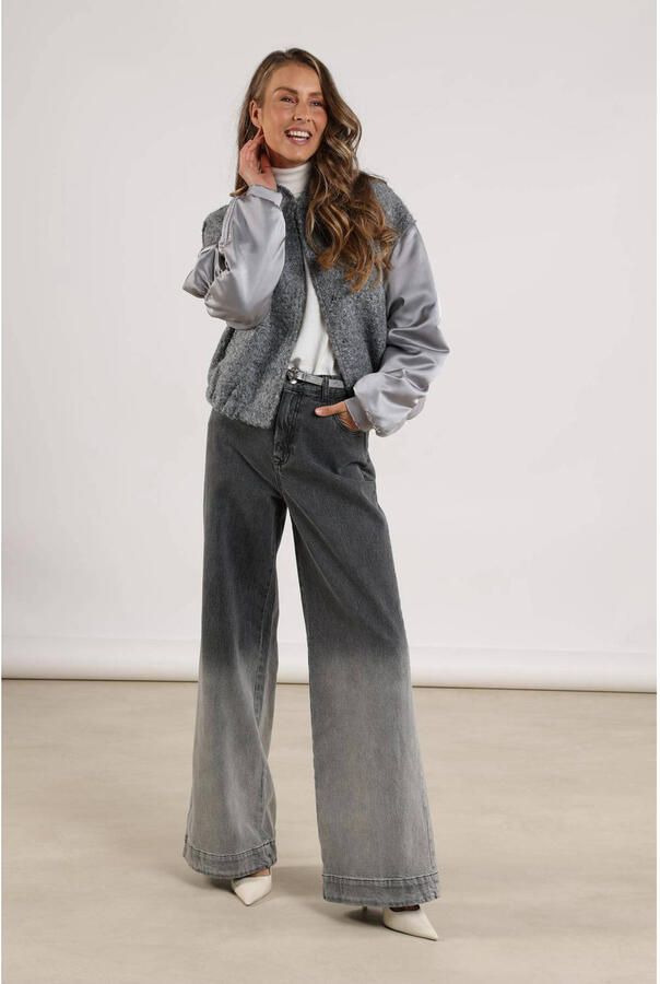 NUKUS Dames Jassen Baltimore Jacket Satin Grijs - Foto 7