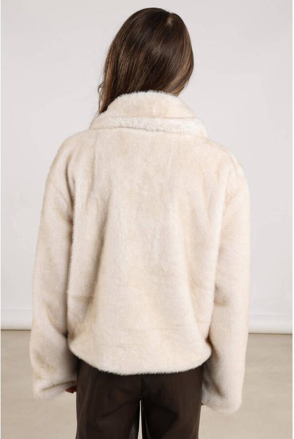 NUKUS Dames Jassen Pleun Jacket Ecru - Foto 5