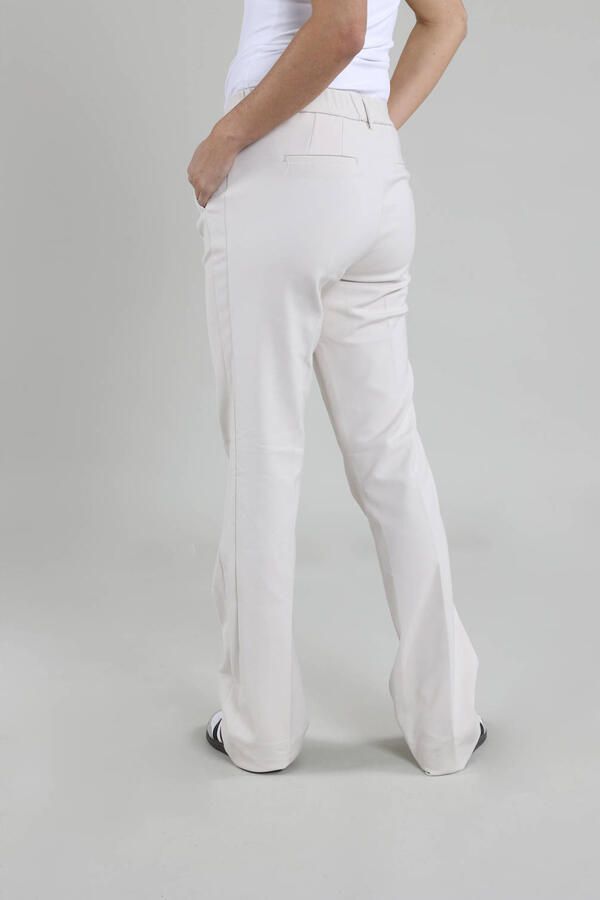 Nukus Off-White Flared Zoe Pants White Dames - Foto 3