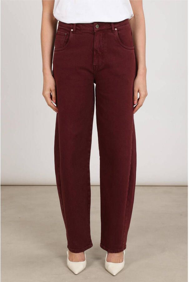 NUKUS Dames Broeken Petra Pants Bordeaux - Foto 5