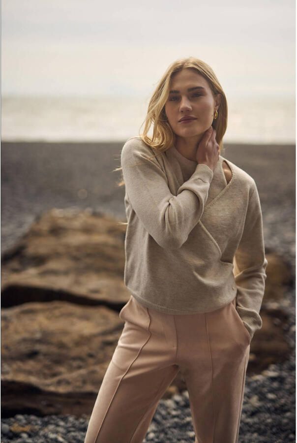 NUKUS Dames Truien & Vesten Fifi Pullover Zand - Foto 6