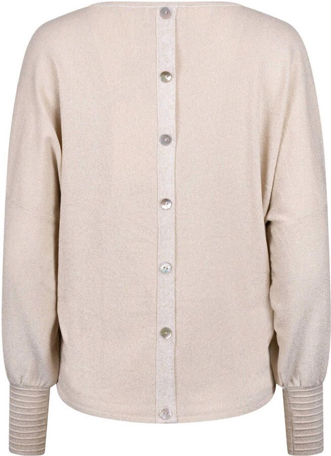 NUKUS Truien & Vesten Jorien Pullover Lurex Creme - Foto 6
