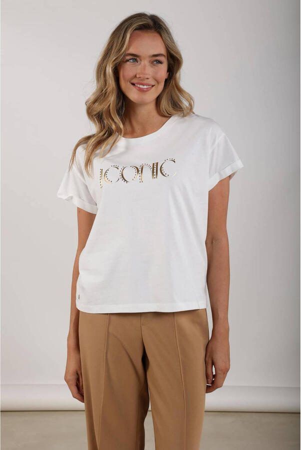 NUKUS T-shirt ecru