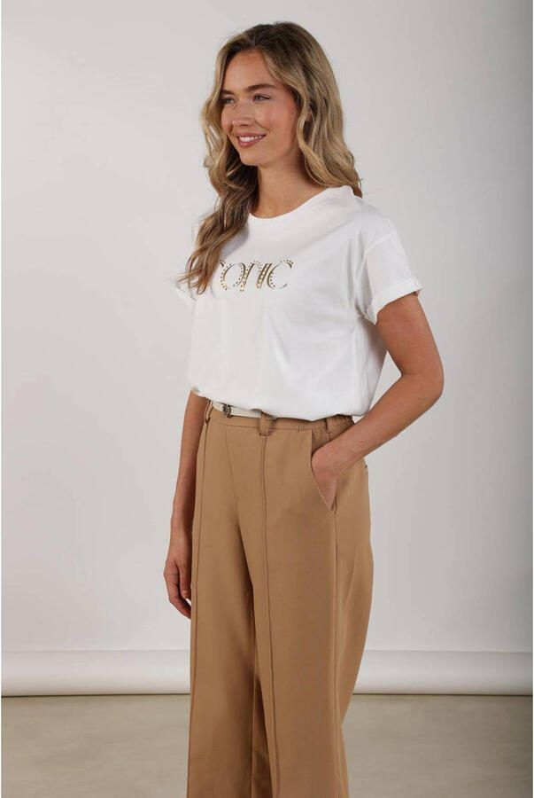 NUKUS T-shirt ecru - Foto 3