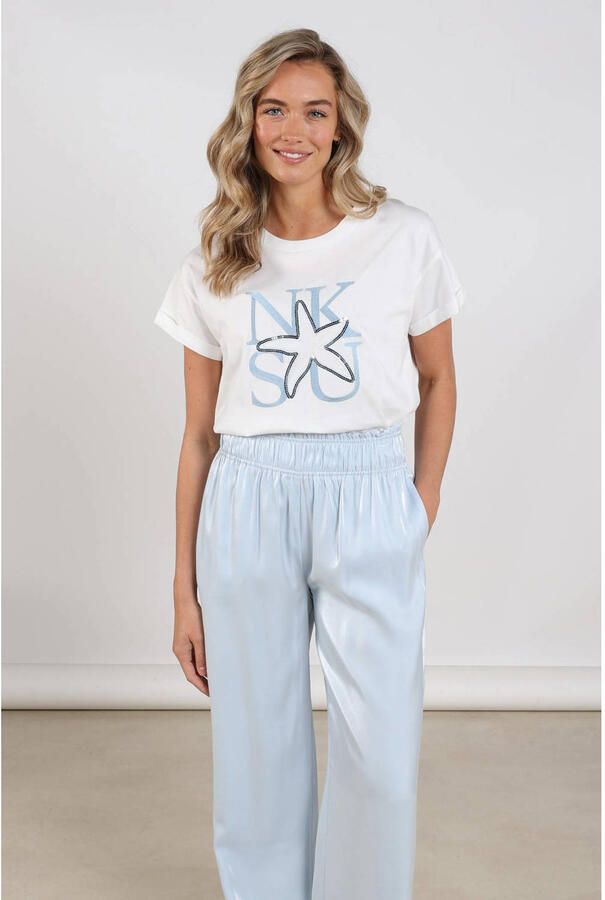NUKUS Dames Tops & T-shirts Claire Shirt Wit - Foto 5