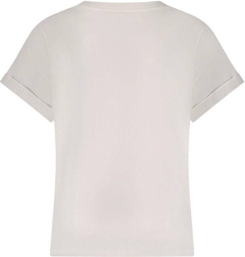 NUKUS Dames Tops & T-shirts Femke Shirt Le Club Gebroken Wit - Foto 5