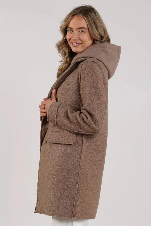NUKUS Dames Jassen Inna Jacket Boucle Camel - Foto 6