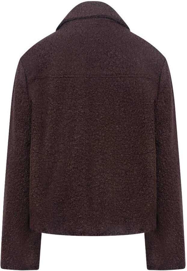 NUKUS Dames Jassen Madelin Jacket Boucle Bruin - Foto 6