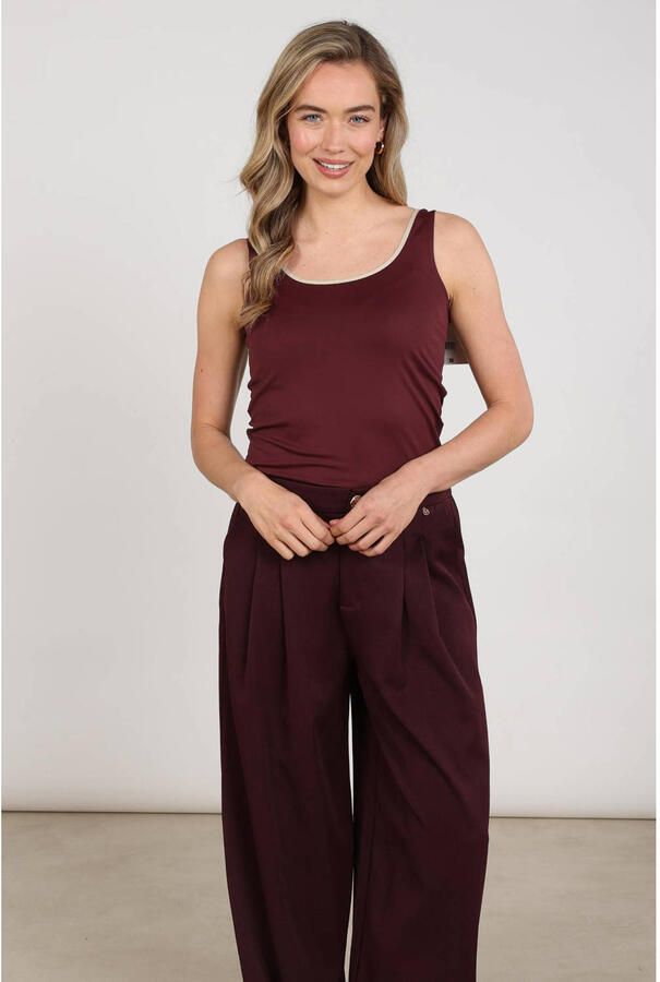 NUKUS Dames Tops & T-shirts Juba Singlet Bordeaux - Foto 5