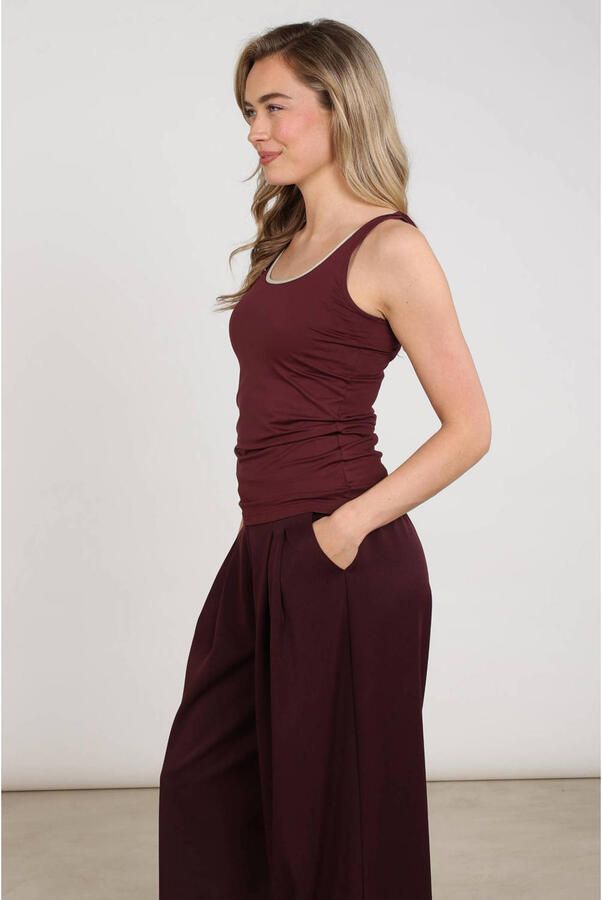 NUKUS Dames Tops & T-shirts Juba Singlet Bordeaux - Foto 7