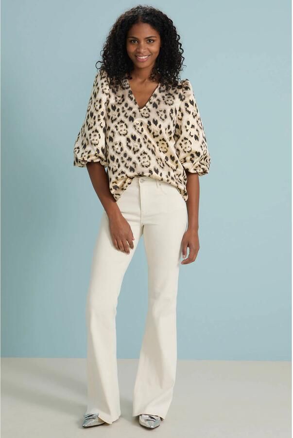 Nukus Korte mouw Delilah Blouse Panther Multicolor Dames - Foto 3