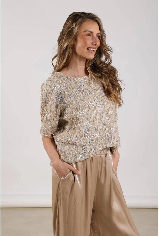 NUKUS Dames Tops & T-shirts Octavia Top Goud - Foto 7