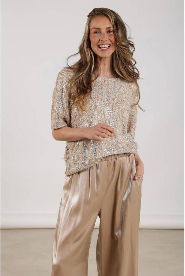 NUKUS Dames Tops & T-shirts Octavia Top Goud - Foto 7