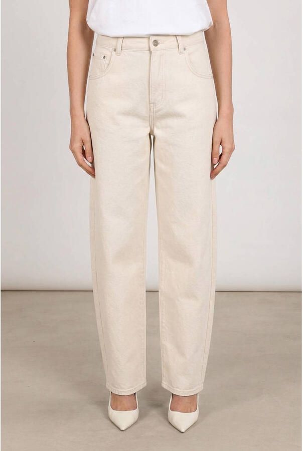 NUKUS Dames Jeans Petra Pants Ecru - Foto 5