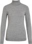 OBJECT Dames Truien & Vesten Objthess L s Rollneck Knit Pullover Grijs - Thumbnail 5