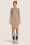 Object Mini-jurk met opstaande kraag model 'Thess' - Thumbnail 1