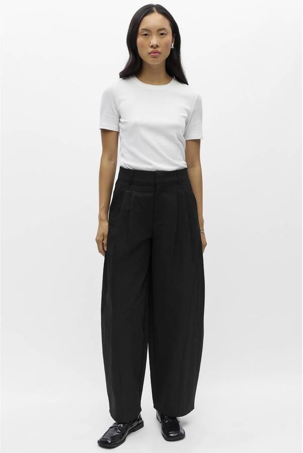 OBJECT barrel casual broek zwart - Foto 2