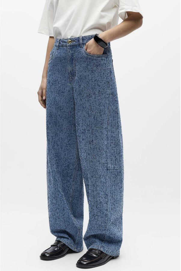OBJECT barrel jeans medium blue denim - Foto 3