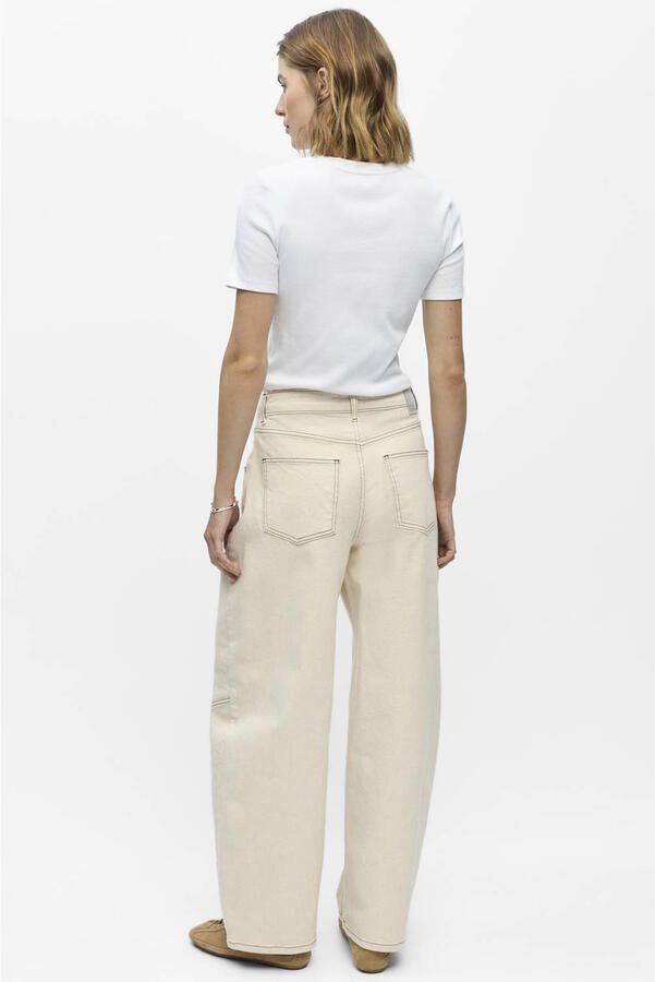 OBJECT barrel jeans OBJEMMIA ecru - Foto 3