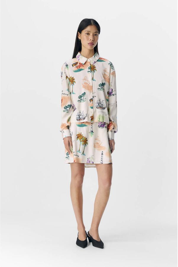 OBJECT blouse ecru - Foto 3